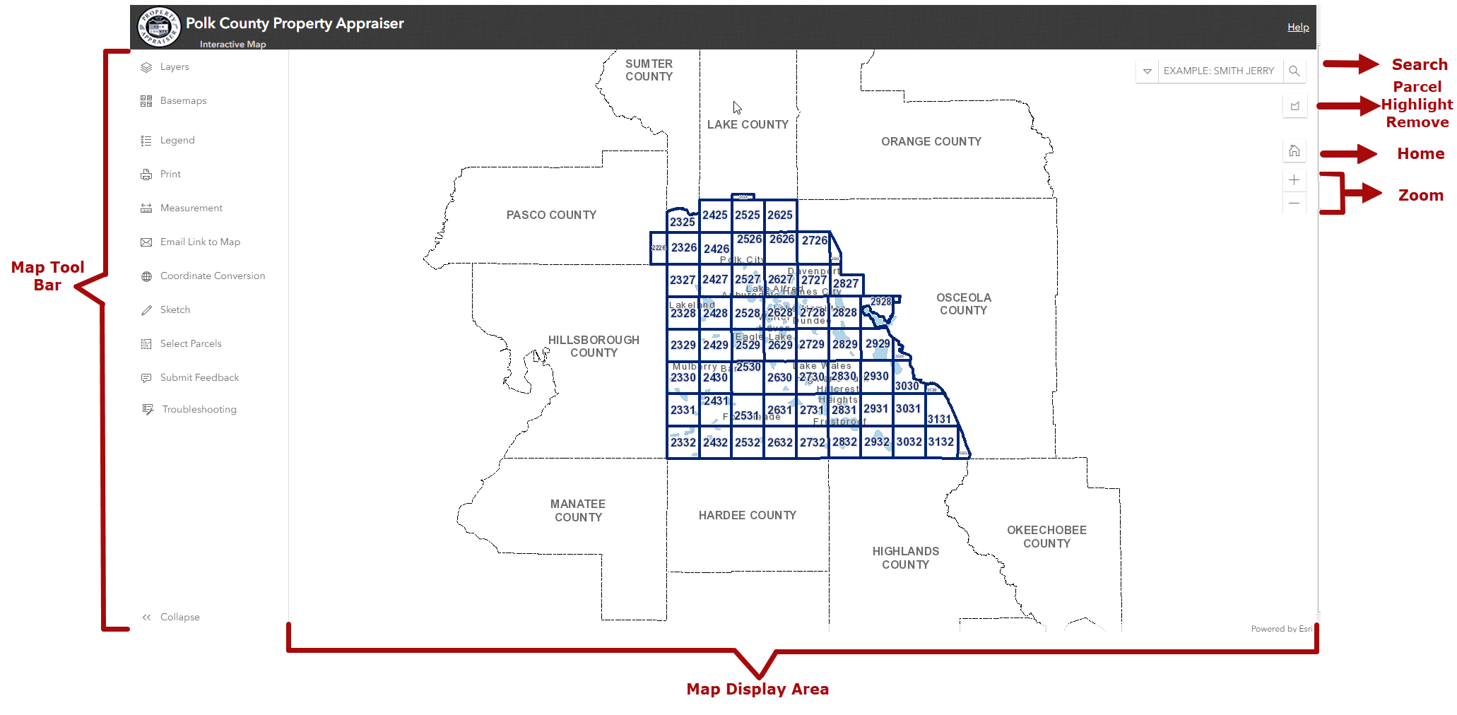 Polk County Property Appraiser Map