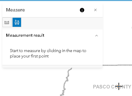 image of active measurement tool 