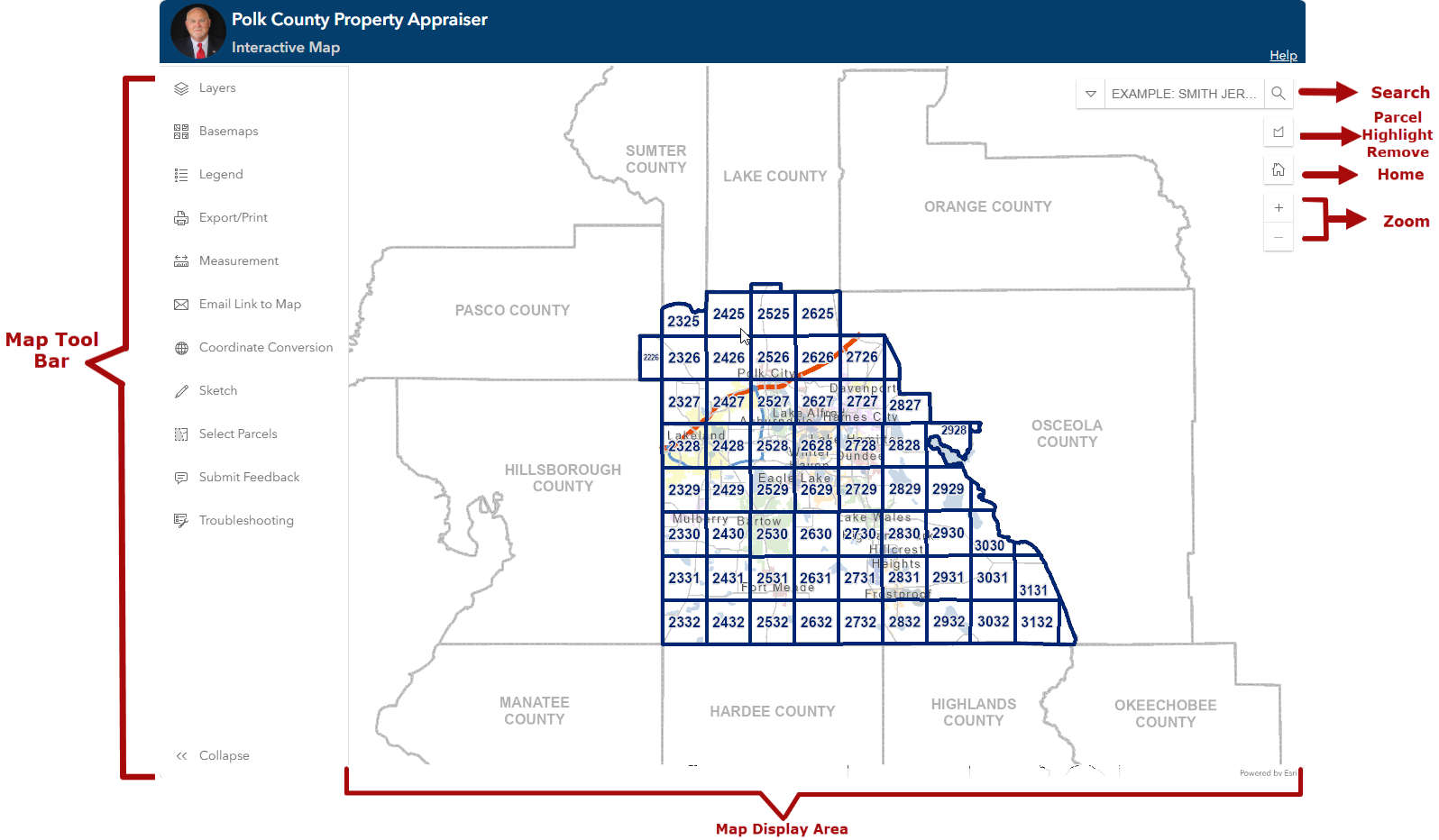 Polk County Property Appraiser Map